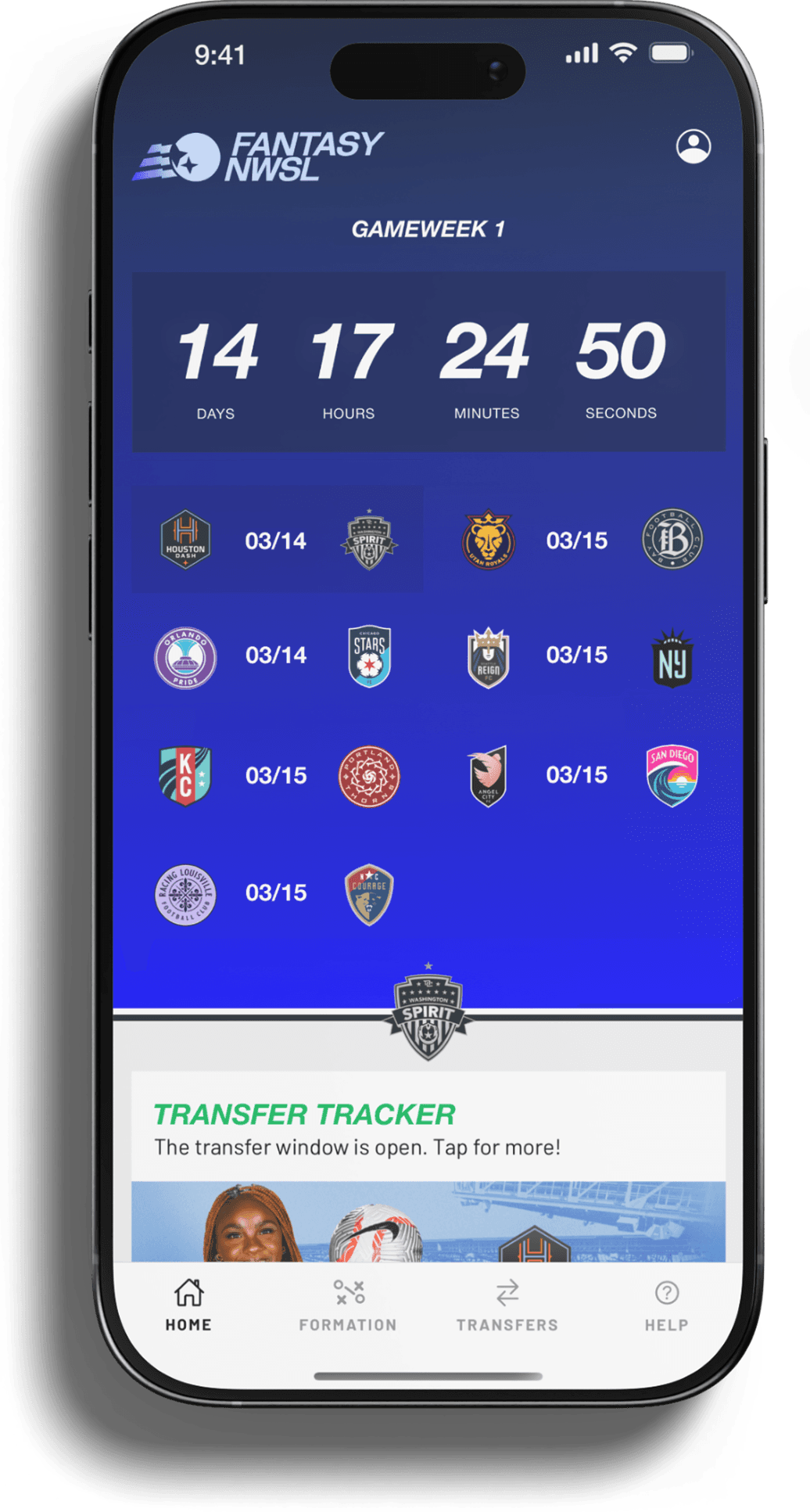 Fantasy NWSL - the fantasy soccer game you've been waiting for